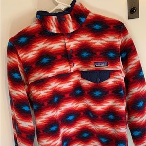 Patagonia 1/4 button up sweatshirt